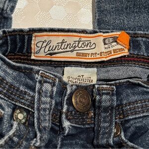 Huntington Kids Blue Skinny Fit Jeans